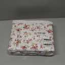 RUVANTI 100% Cotton Sheets  Full Size Percale Bedding, Cooling & Breathable Floral Design, Durable with a Crisp, Soft & Comfortable Feel, 16" Deep Pocket, 4-Piece Set, Bouquet