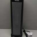 PELONIS PTH15A4BGB Ceramic Tower 1500W Indoor Space Heater with Oscillation, Remote Control, Programmable Thermostat & 8H Timer, ECO Mode, Tip-Over Switch & Overheating Protection, Gray (Grey)