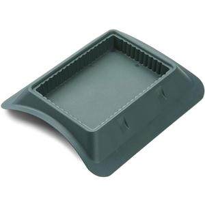 FloraCraft Plastic Floral Casket Saddle 2.75 Inch x 11.25 Inch x 12.75 Inch Green