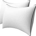 Bed Pillows for Sleeping King Size Set of 2,Hotel Collection Cooling Breathable Pillows for Side and Back Sleepers Down Alternative Filling Luxury Soft