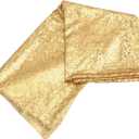 jojofuny 8m Gold Sequin Backdrop Fabric for Wedding Party and Events Versatile Drape for Graduation Showers and Decorations (medium)