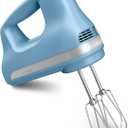 KitchenAid 5-Speed Ultra Power Hand Mixer - KHM512, Velvet Blue