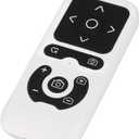 Wireless Camera Remote Control for iPhone, Control Phone Camera Shutter and Zoom, Control Scrolling Remote for Tiktok Videos, Page Turner for Kindle App, for iOS, Android, iPad (White)