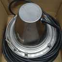 120V 10-Inch Pool Light for Inground Pools, IP68 Waterproof Pool Lights, Includes 2 x 500W Incandescent Bulbs, 100ft Cord, Direct Replacement Pentair Amerlite & Hayward AstroLite, Fits 10'' Pool Niche