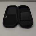 BOVKE Stethoscope Case for 3M Littmann Classic III Monitoring/Lightweight II S.E/Cardiology IV Diagnostic/MDF Acoustica Stethoscopes, Mesh Pocket for Doctor & Nurse Accessories, Black+Black