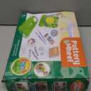 Pottery Wheel for Kids - Complete Pottery Painting Kit Arts and Crafts for Kids Ages 8-12 with 3 Pack Air Dry Clay Art Supplies Toys for Girls Boy Birthday Gift for 6 7 8 9 10 11 12+ (Green)