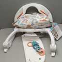 Fisher-Price Portable Baby Chair Sit-Me-Up Floor Seat with Developmental Toys & Machine Washable Seat Pad, Rainbow Showers (One Size)
