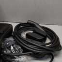 Level 1/2 Tesla Charger(WIFI APP/Plug-play), 16A, 25ft Cable ETL Certified, 240V NEMA 6-20P Plug & 120V 5-15P Adapter, NACS Connector, Portable Electric Car EV Charger for Tesla Models Y/X/3/S