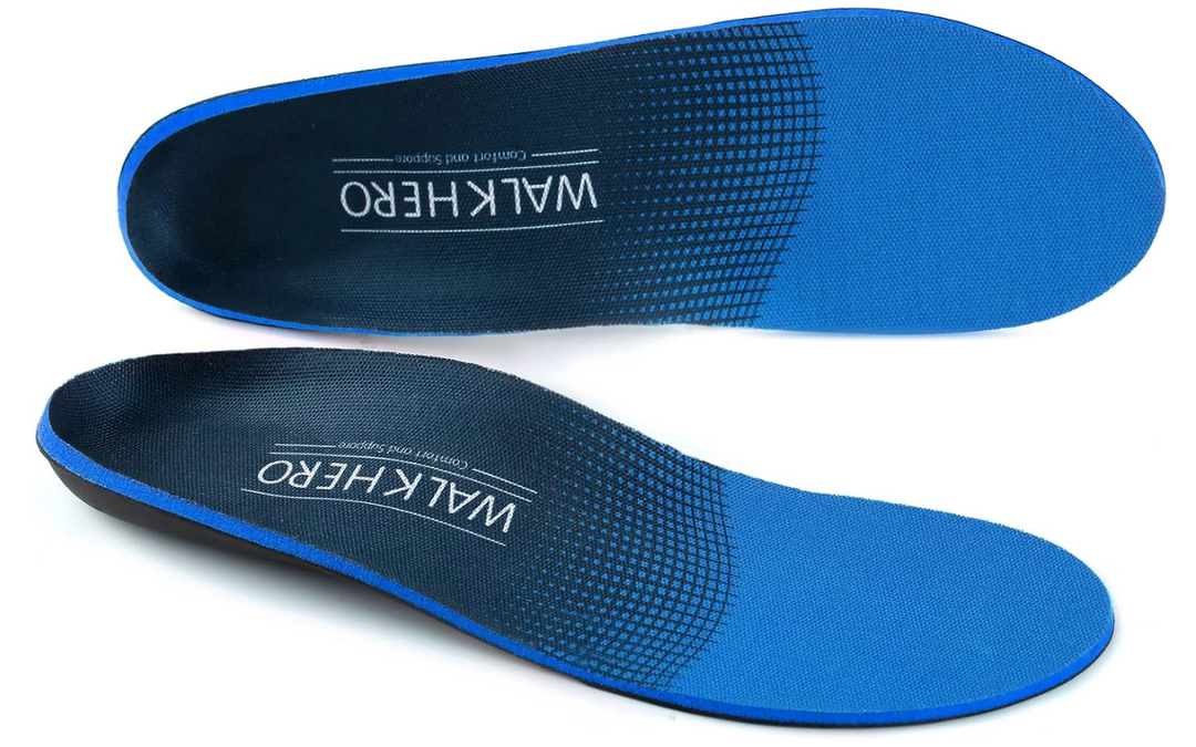 Plantar Fasciitis Feet Insoles Arch Supports Orthotics Inserts Relieve Flat Feet, High Arch (Mens 88 1/2 | Womens 1010 1/2)