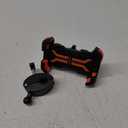 Lamicall Motorcycle Phone Mount Holder - [Dual Vibration Dampener] [Anti Shake] Motorcycle Cell Phone Holder, Upgrade Bike Phone Mount, Fit iPhone 15/14/ 13 Pro Max, More 4.7-6.7" Phones, Orange