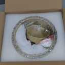 Modern Pendant Light Gold Pendant Lights Crystal Chandeliers Adjustable Pendant Lighting Fixture for Kitchen Island Living Room Corridor Bedroom (Gold 1-Light)