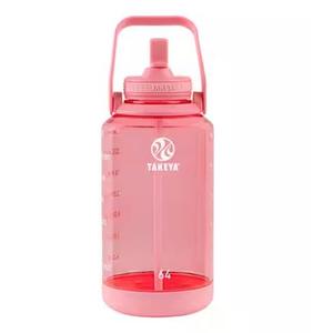 Takeya 64 Oz Wide Handle Straw Bottle