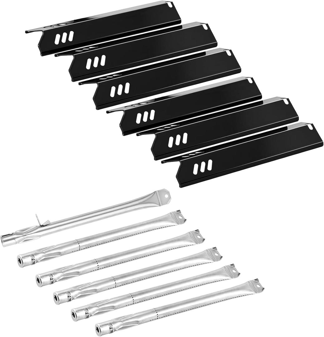 GR2205723-OG-00 Grill Replacement Parts for Outdoor Gourmet Grill Parts 6 Burner GR2205720-OG-00 FSOGBG1108 Heat Shields Burner Tube 5 Burners FSOGBG1107 GR2323101-OG-00 162193 Heat Tents Flame Tamer