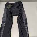 Women's Cycling Pants 3D Padded Compression Tight, Long Bike Bicycle Pants with Wide Waistband S