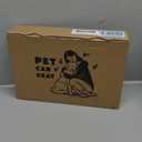 Upgrade Dog Booster Seat for Small Dogs,Small Dog Car Seat with Sturdy Metal Frame and Waterproof Leather Material for Small Pets up 20 lbs,Portable Travel Carrier with Storage Pocket