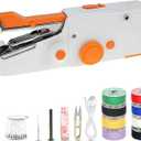 Handheld Electric Sewing Machine for Beginners Adult, Portable Handy Stitching Single Thread Sewing Machine for Quick Clothes Repair, Suitable for Home DIY, Battery or USB Powered