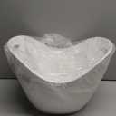 Insulated Ice Bucket for Parties 8L, Large Champagne Bucket for Cocktail Bar, Acrylic Ice Tub White