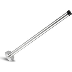 BokWin 12 Inch Wall-Mounted Door Stopper, Extra Long Door Stop, Heavy Duty Stainless Steel Door Stopper with Sound Dampening Rubber Bumper for Protects Your Walls from Damage