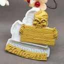 3 x 1pc Halloween Skull Silicone Mold, Halloween Cake Decoration Fondant Molds, Suitable for Halloween Party Decoration, Candy, Chocolate, Sugar Craft, Gum, Epoxy Resin, Clay, Plaster