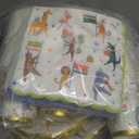 150 PCs Animal Parade Party Supplies Paper Plates And Napkins Cups Cute Disposable