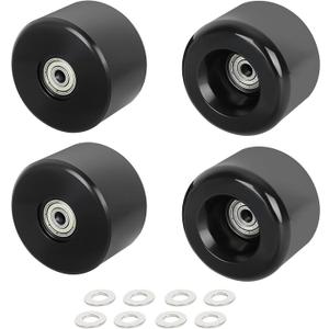 4 pcs 1671705000 Upgraded Replacement Wheels Compatible with Royal Metal Upright Vacuum Cleaner