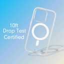 2 x Sonix Case for iPhone 15 Pro | Compatible with MagSafe | 10ft Drop Tested | Clear