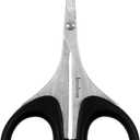 Kershaw Skeeter 3 Precision Fine Tip Scissors, Professional Grade for Fly Tying and Trimming (1216), Black, Regular