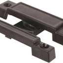 Prime-Line F 2532 Slim Line Sliding Window Sash Lock, 2-1/4 In. Hole Centers, Diecast Zinc, Black-Painted, (Single Pack)