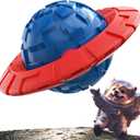 KADTC Dog Squeaky Toy for Small/Medium Dogs Fetch Training Toys Outdoor Interactive Indoor Chew Teething Crate Ball