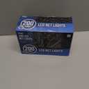 JOYIN 200 LED Christmas Net Lights, 6.5X 10FT Christmas Mesh Lights with 8 Modes, Connectable, Waterproof for Bushes Trees Yard Indoor Outdoor Xmas Decorations (Multicolor)