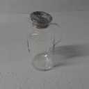 Glass Pitcher，85oz/2500ml Jug with Lid,Glass Carafe for Hot/Cold Water, Iced Tea Pitcher, Pitcher for Coffee