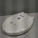 KOHLER K-35585 Cachet Recycled Plastic, Readylatch, Quiet-Close, Soft Close Round Toilet Seat