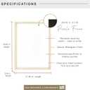 MCS Frame for Puzzles, Natural, 20 x 27 in or Smaller