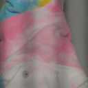 Dog Winter Coat for Large Medium Small Dogs, Warm Fleece High Collar Full Body Dog Jumpsuit Comfortable Onesie Apparel (Pink Blue, X-Large) 