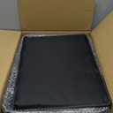 Rear Bike Rack with Basket, 110 LB Capacity Universal Bike Basket Rear, Aluminum Alloy Bike Cargo Rack for Back of Bike with Free Bungee Cord & Waterproof Cover & Installation Tool