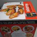 Gourmia Air Fryer - 6 Qt Large Capacity, FryForce 360, Digital Display with 12 Presets, Roast, Bake, Broil, Dehydrate, Dishwasher Safe Accessories, Black, 6 Quart