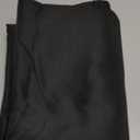 Black Rectangle Tablecloth Waterproof Stain Resistant Wrinkle Free Table Cloth 210GSM Polyester Wipeable Table Cover for Party, Banquet, Indoor and Outdoor - Rectangular/Oblong, 52 x 70 inch