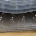 Chair Mat for Carpet, QQpony 50" x 60" Office Chair Mat for Carpeted Floors, Heavy Duty Rolling Computer Desk Mat with Grips, Hard Floor Protector Mat for Home (Clear)