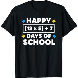 I Survived 67 Days of School 67 Teacher Meme Brainrot Math T-Shirt S