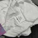 4 Pack Women's Maternity Ribbed Shirts Pregnancy Knit Short Sleeve Tops Boat Neck Lettuce Trim Summer Mama Clothes (White, XXL)
