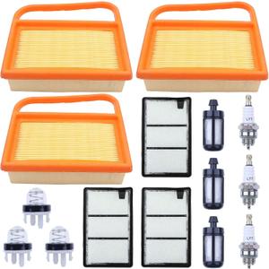 TS410 TS420 Air Filters,3 Tune Up Kit for Stihl TS410 TS420 TS410Z TS420Z TS480i TS500i Concrete Cut Off Saw Air Filter & Pre Filter Set 4238 140 4401 4238-140-4404