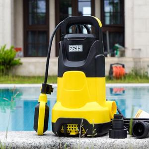 1.5HP Sump Pump Submersible Water Pump 4500GPH High Flow with Adjustable Float Switch to Drain Clean/Dirty Water for Pools Garden Ponds Hot Tub Flooded House Rain Barrel SUB 4500