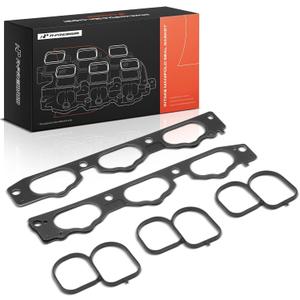A-Premium Lower and Upper Engine Intake Manifold Gasket Set Compatible with Kia Borrego 2009 2010 2011, 3.8L
