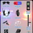 Police Costume for Kids Boys Cop Costume Outfit Set with Accessories Halloween Costumes for Cosplay Party