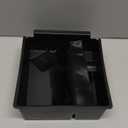 Center Console Organizer Tray Compatible with Hyundai Tucson Limited 2022 2023 2024 Tucson Hybrid Accessories, Automatic Transmission Only,SEL Only for Hybrid SEL,Armrest Secondary Storage Box,Black