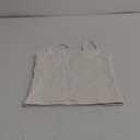 SUUKSESS Women Sexy Square Neck Tank Top Summer Y2K Going Out Basic Cami Shirt (Small, 01 Cream White)