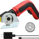 S&F STEAD & FAST Electric Cardboard Cutter Tool 4V, Cordless Electric Scissors for Box, Fabric, Carpet, Power Cutter with Charger, 2 blades included