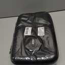 JSVER Carrying Case for DJI Mini 4 Pro PU Leather Travel Storage Case Compatible with DJI Mini 4 Pro Fly More Combo Drone, Support 2 batteries and Remote Controller Accessories