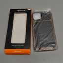 TENDLIN Magnetic Case Compatible with iPhone 14 Plus Case Wood Grain with Carbon Fiber Texture Design Leather Hybrid Slim Cover (Compatible with MagSafe) Black