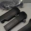 Mud Flap Delete Fit for GMC Sierra 2500/3500 2020-2026,Mud Guards Compatible with GMC Sierra 2500/3500HD Accessories 2020-2026 2WD/4WD Front & Rear Wheel Fender Mud Guard Delete Kit